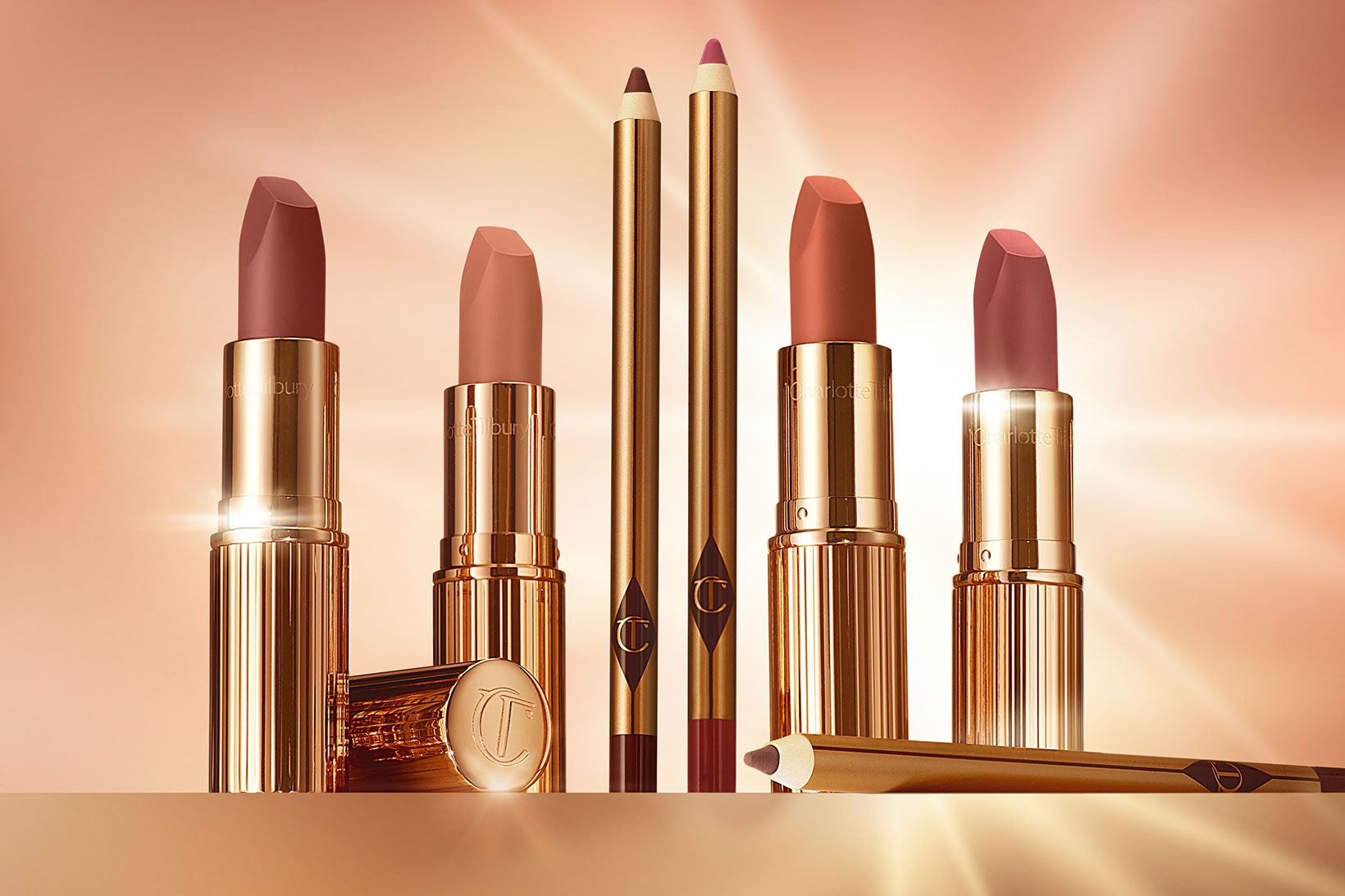 Charlotte Tilbury Super Nudes Makeup Collection Lipsticks
