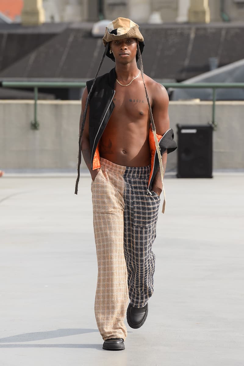 (di)vision Spring Summer 2022 runway show collection division Copenhagen Danish Brand Fashion Design Simon Nanna Wick upcycling