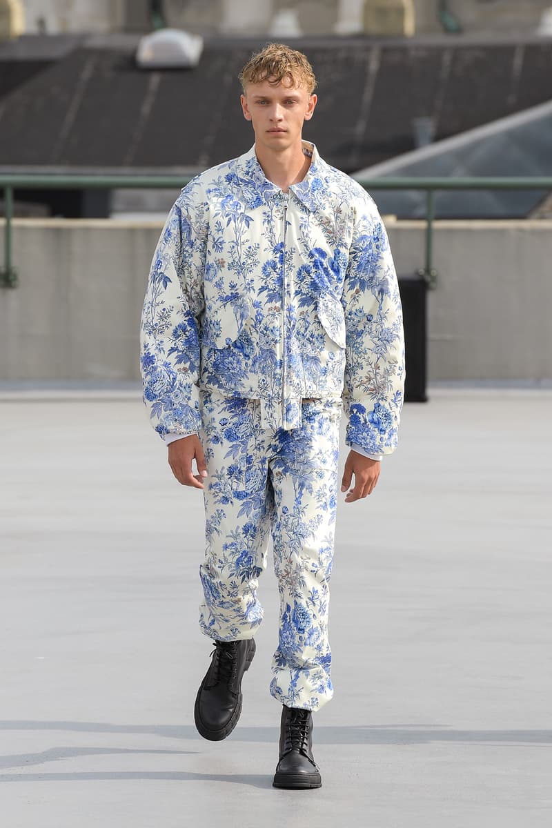 (di)vision Spring Summer 2022 runway show collection division Copenhagen Danish Brand Fashion Design Simon Nanna Wick upcycling jacket pants