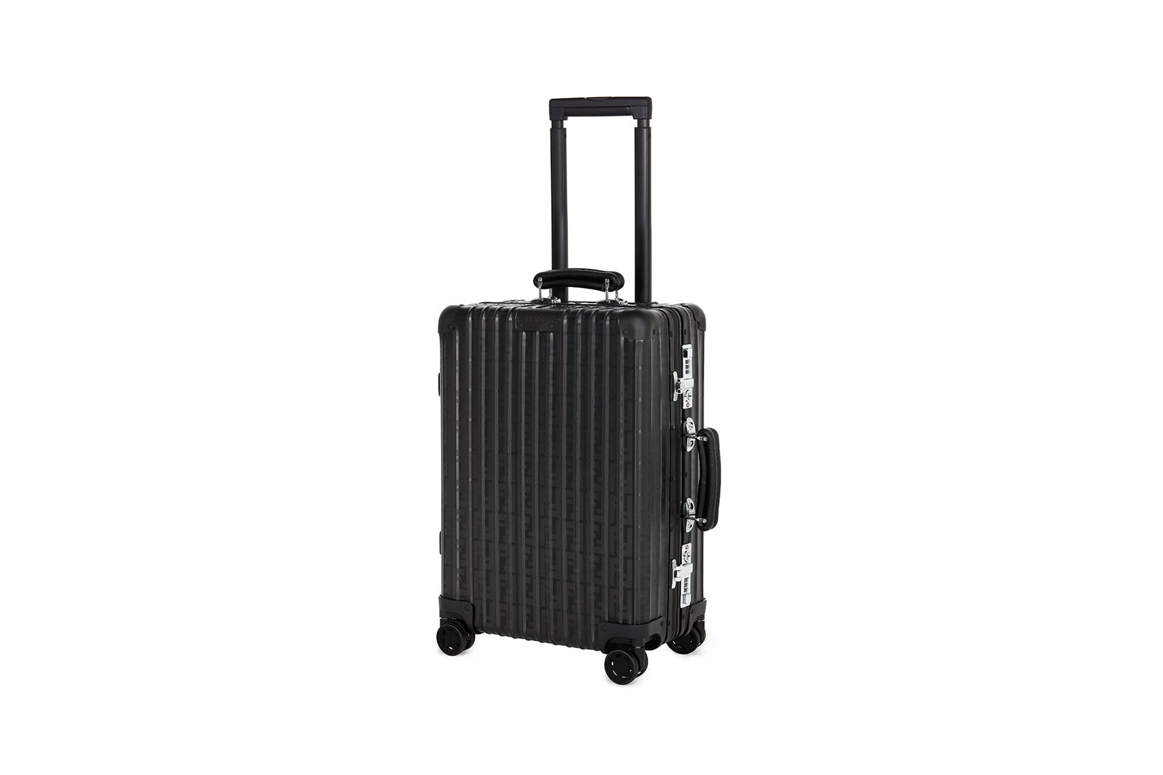 Fendi Rimowa Classic Cabin Suitcase Luggage Collaboration Black