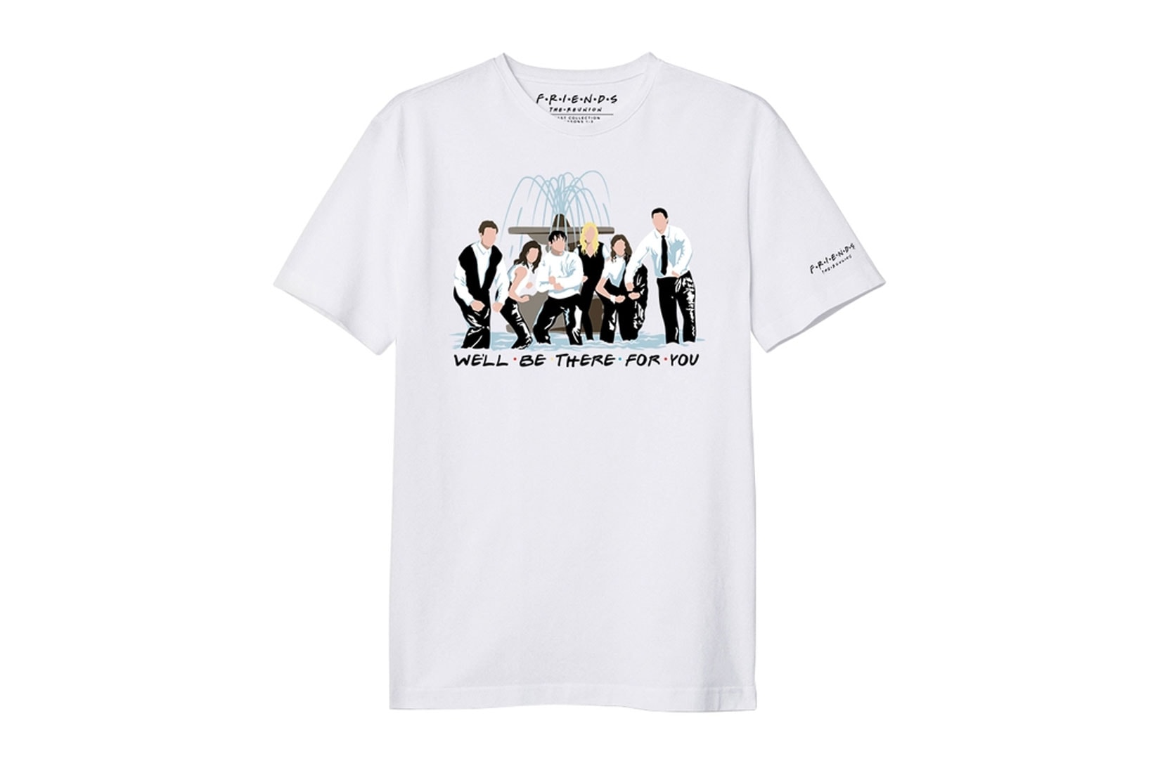 Friends Merch i'll be there for you t-shirt fountain