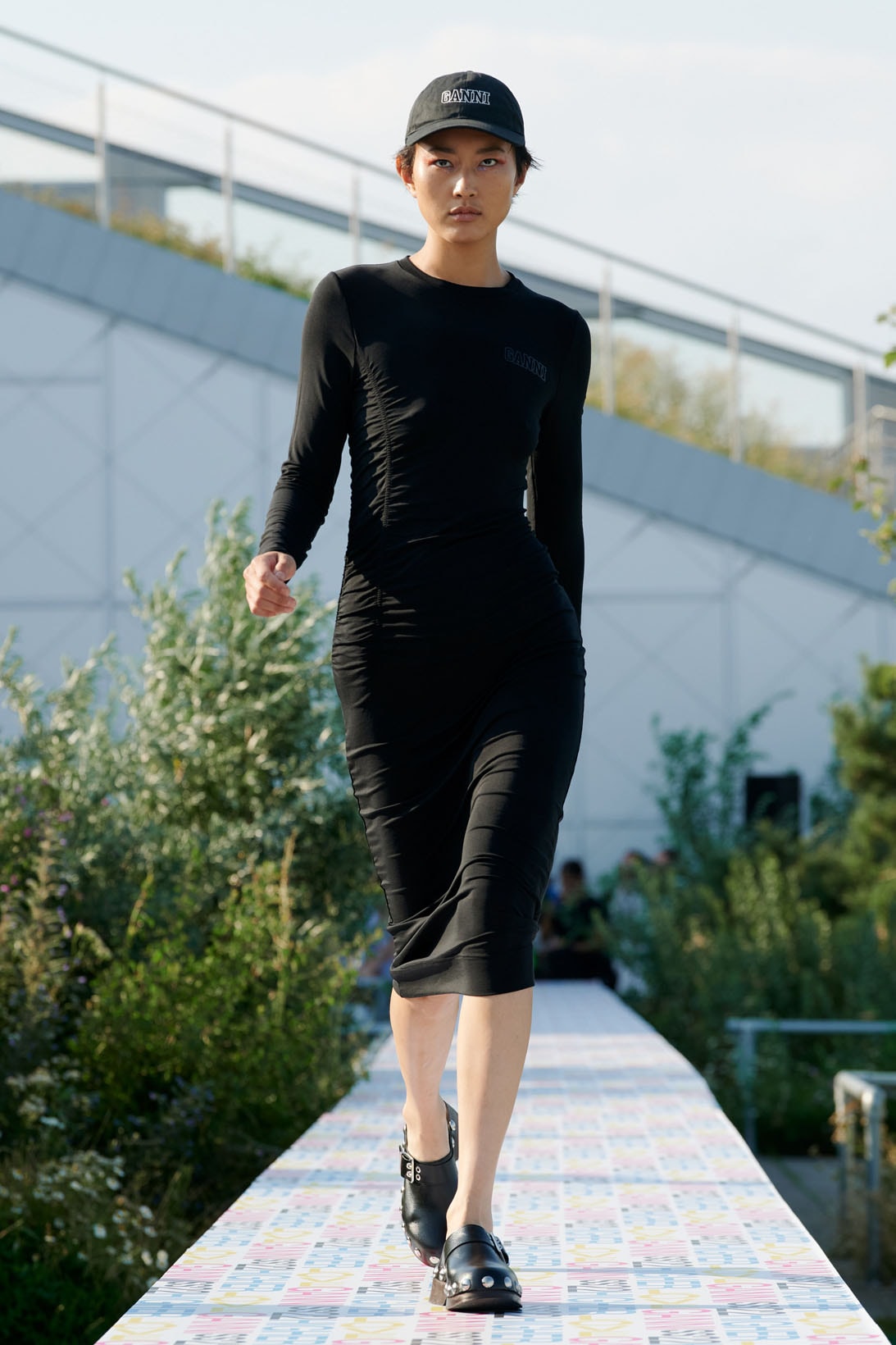 GANNI Spring/Summer 2022 SS22 Runway Copenhagen Fashion Week CPHFW Dress Black