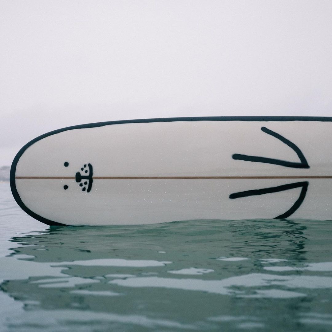 Jean Jullien Fernand Surfboards Hand-Painted Collaboration Seal Water
