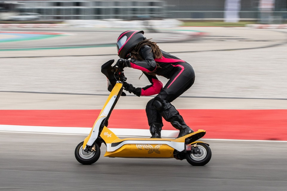 Model Jordan Rand on Becoming an E-Scooter Racer