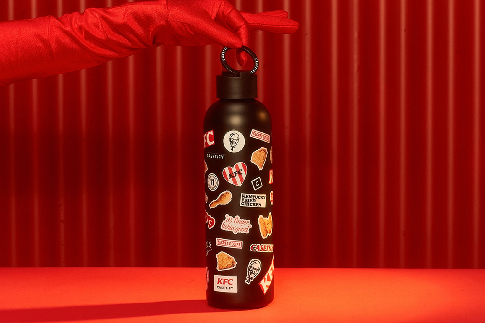KFC Casetify Tech Accessories Collaboration Water Bottle