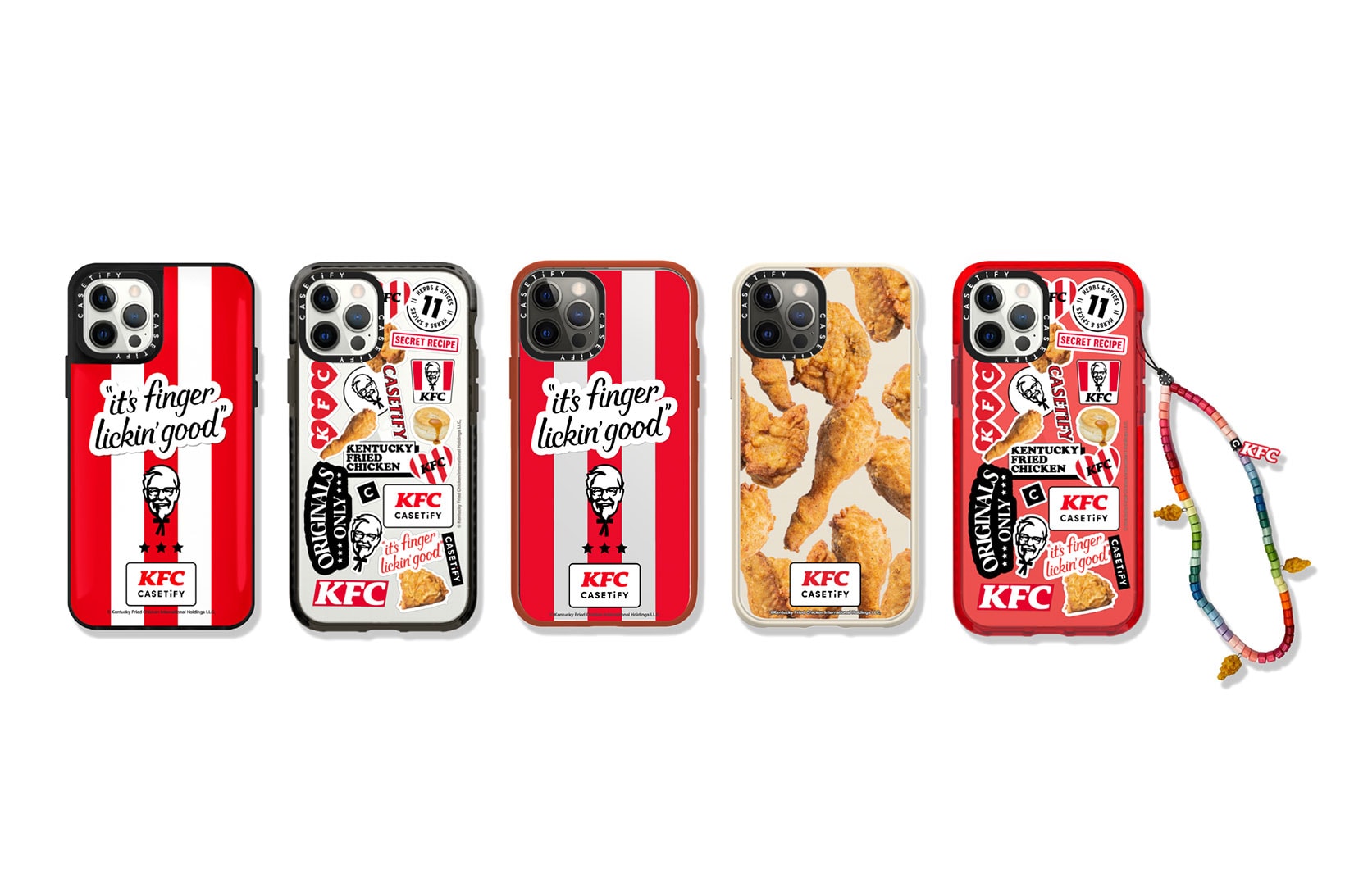 KFC Casetify Tech Accessories Collaboration Apple iPhone Cases Design