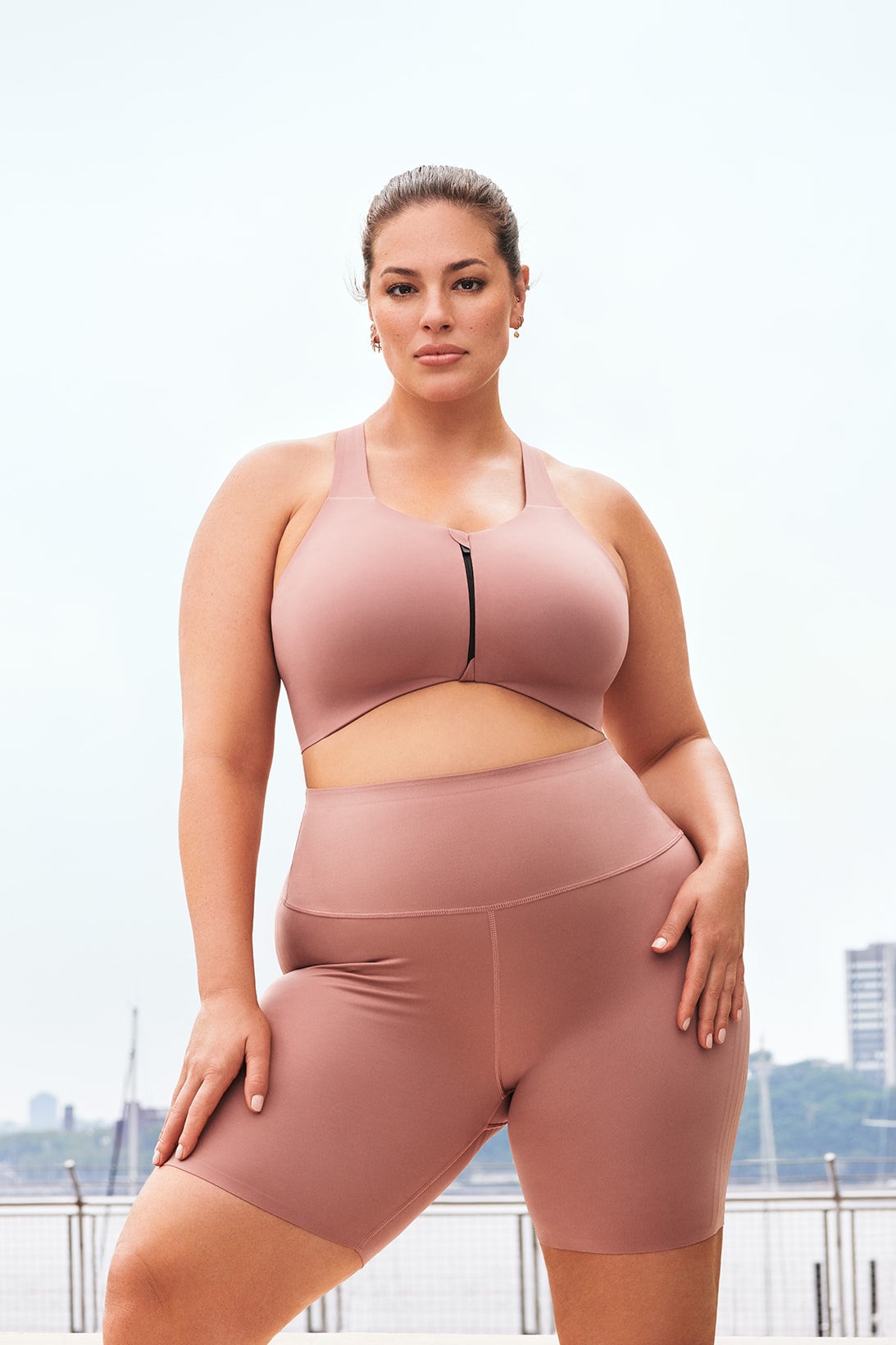 Ashley Graham Stars in Knix Active Campaign