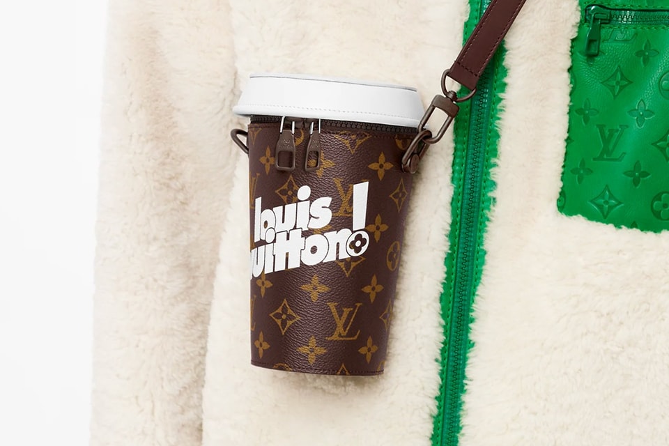 Louis Vuitton Monogram Coffee Cup Carrot Pouch Hypebae Louis Vuitton Monogram Coffee Cup Carrot Pouch Hypebae