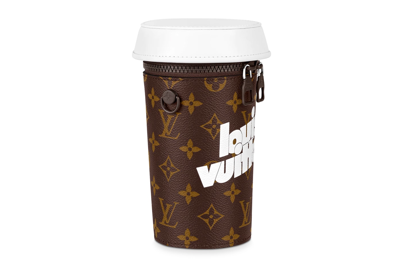 Louis Vuitton Coffe Cup Monogram Handbag Purse Logo
