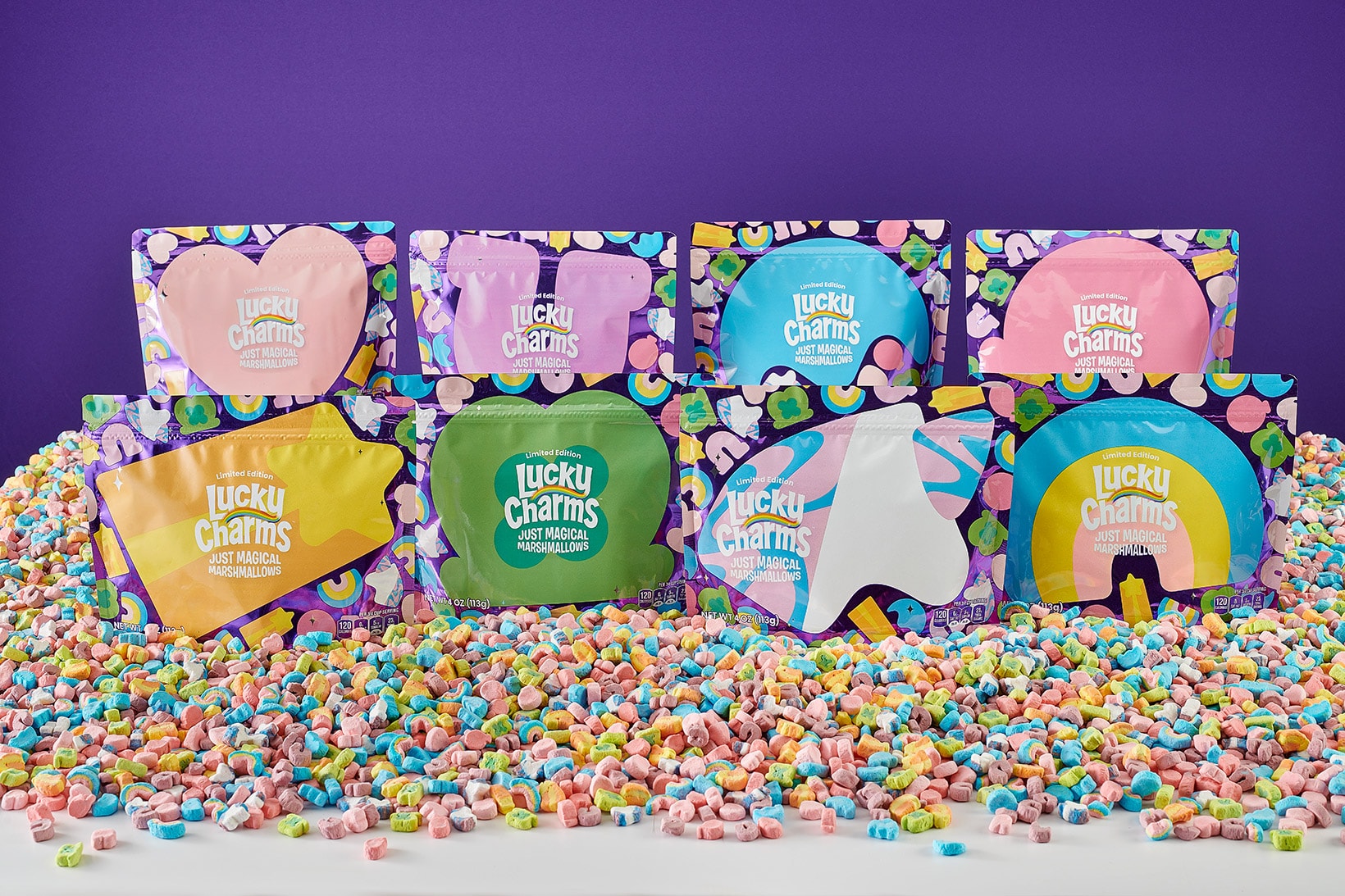 Lucky Charms Just Magical Marshmallow Packs Cereal Sweets