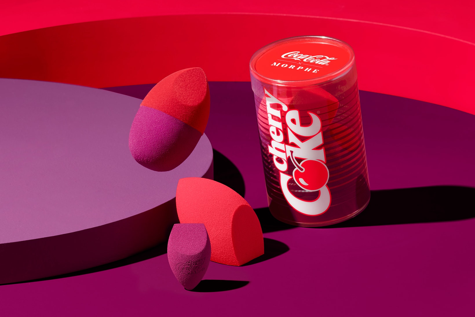 morphe coca cola makeup collaboration beauty sponge