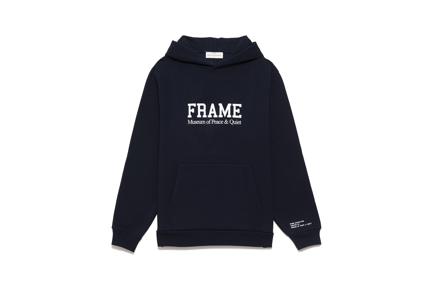 Museum of Peace and Quiet MOPQ Frame Fall Winter 2021 FW21 Collaboration Collection Hoodie