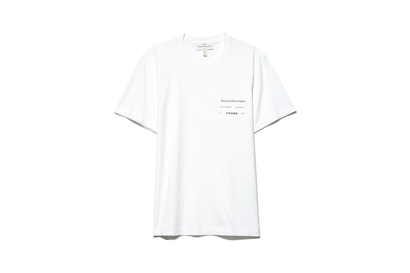 Museum of Peace and Quiet MOPQ Frame Fall Winter 2021 FW21 Collaboration Collection Tshirt Tee