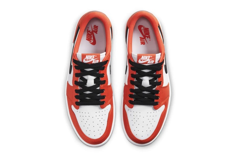 Nike Air Jordan 1 AJ1 Low Starfish Women's Sneakers Upper Shoelaces Toe box Tongue