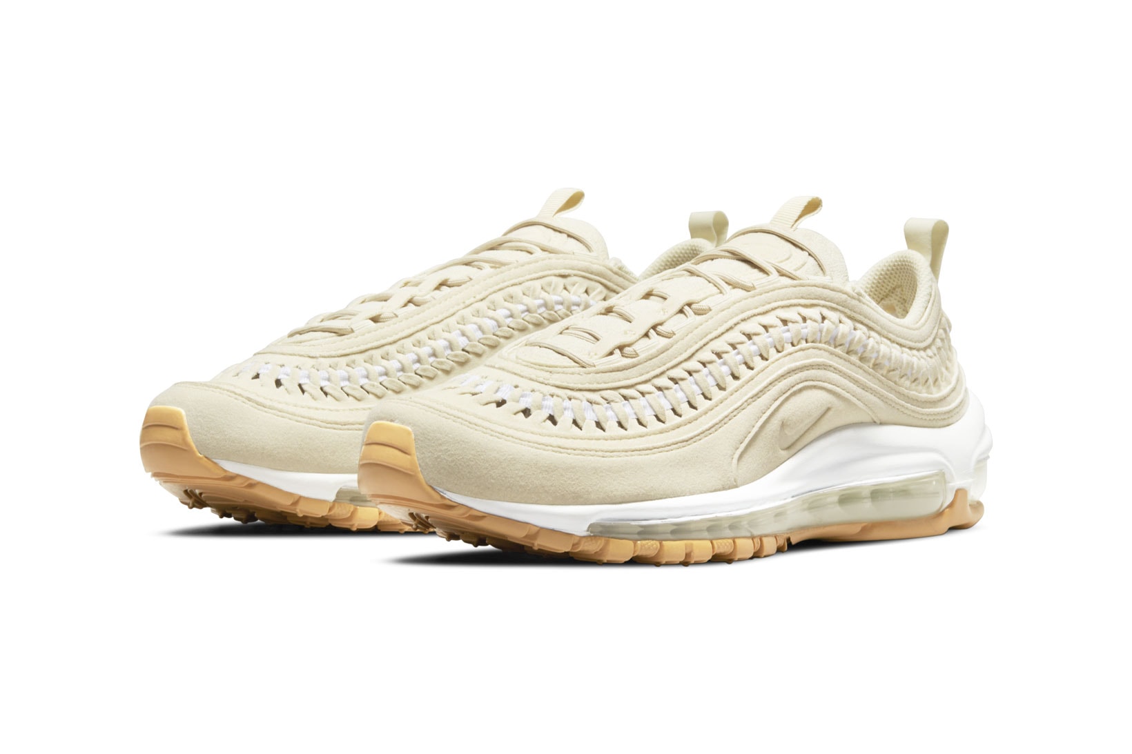 Nike Air Max 97 AM97 LX Woven Sneakers Upper Shoelaces Toe