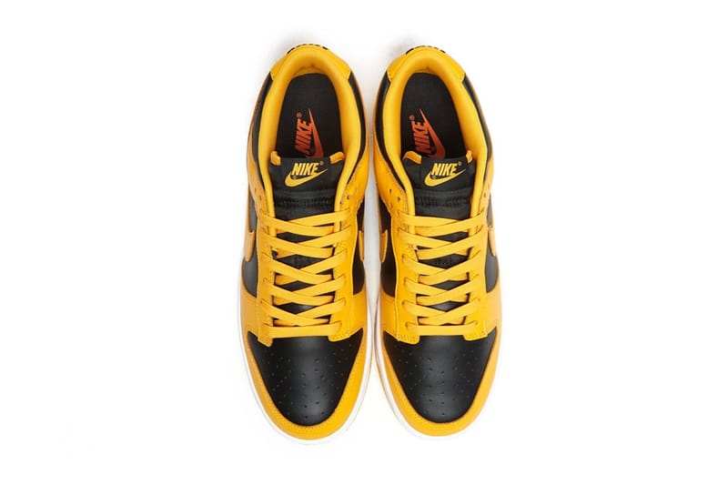 nike dunk goldenrod low release date