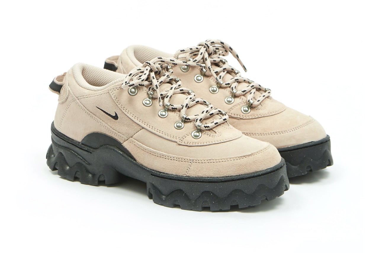 Nike Lahar Low Fossil Stone Front View
