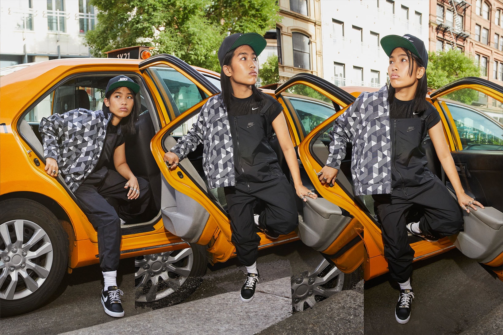 Nike Serena Williams Design Crew Collaboration Taxi Cab Bodysuit Overall