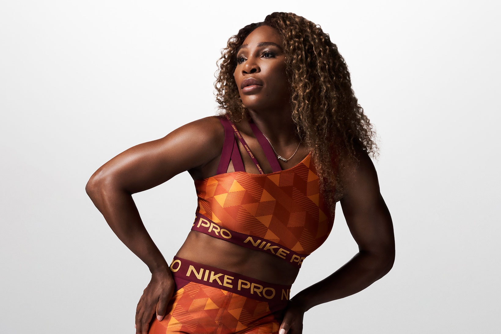 Nike Serena Williams Design Crew Collaboration Performance Sportswear Bra Top Pants