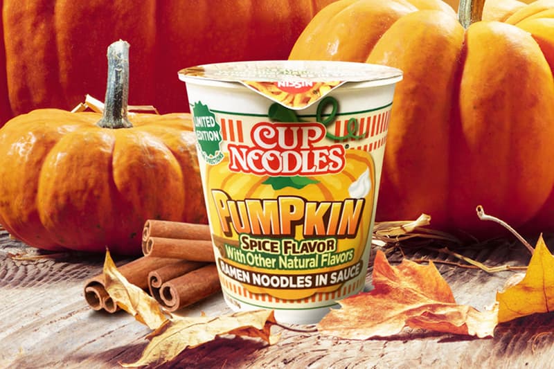 Nissin Foods Cup Noodles Pumpkin Spice Release Date Info