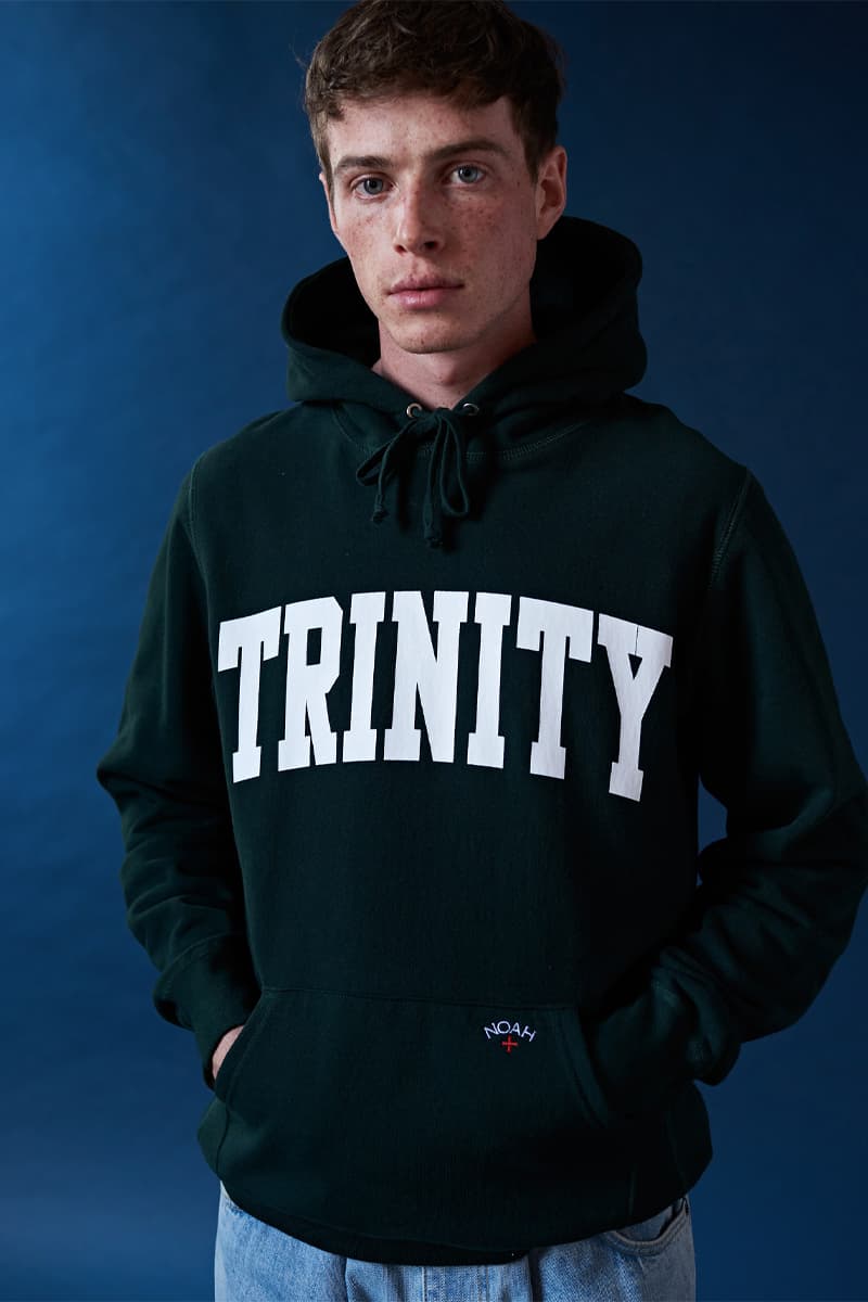 NOAH Fall/Winter 2021 FW21 Lookbook Trinity Hoodie