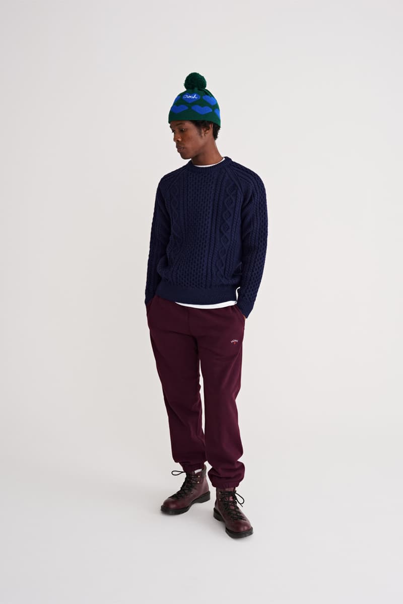 NOAH Fall/Winter 2021 FW21 Lookbook Beanie Knit Sweater