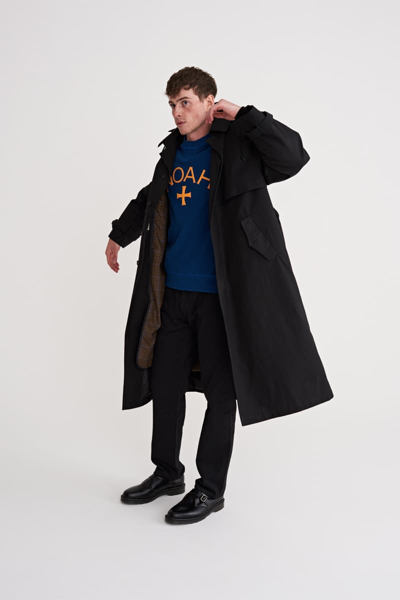 NOAH Fall/Winter 2021 FW21 Lookbook Coat Jumper