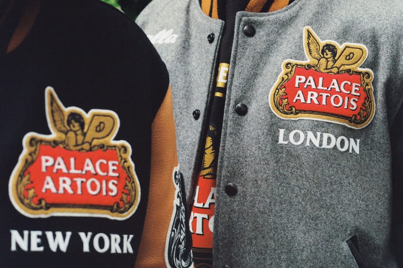 palace stella artois jacket