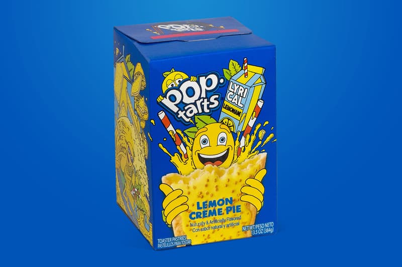 pop-tarts lyrical lemonade collection lemon creme pie limited edition snack sweet treat back to school gear backpacks sneakers notebooks