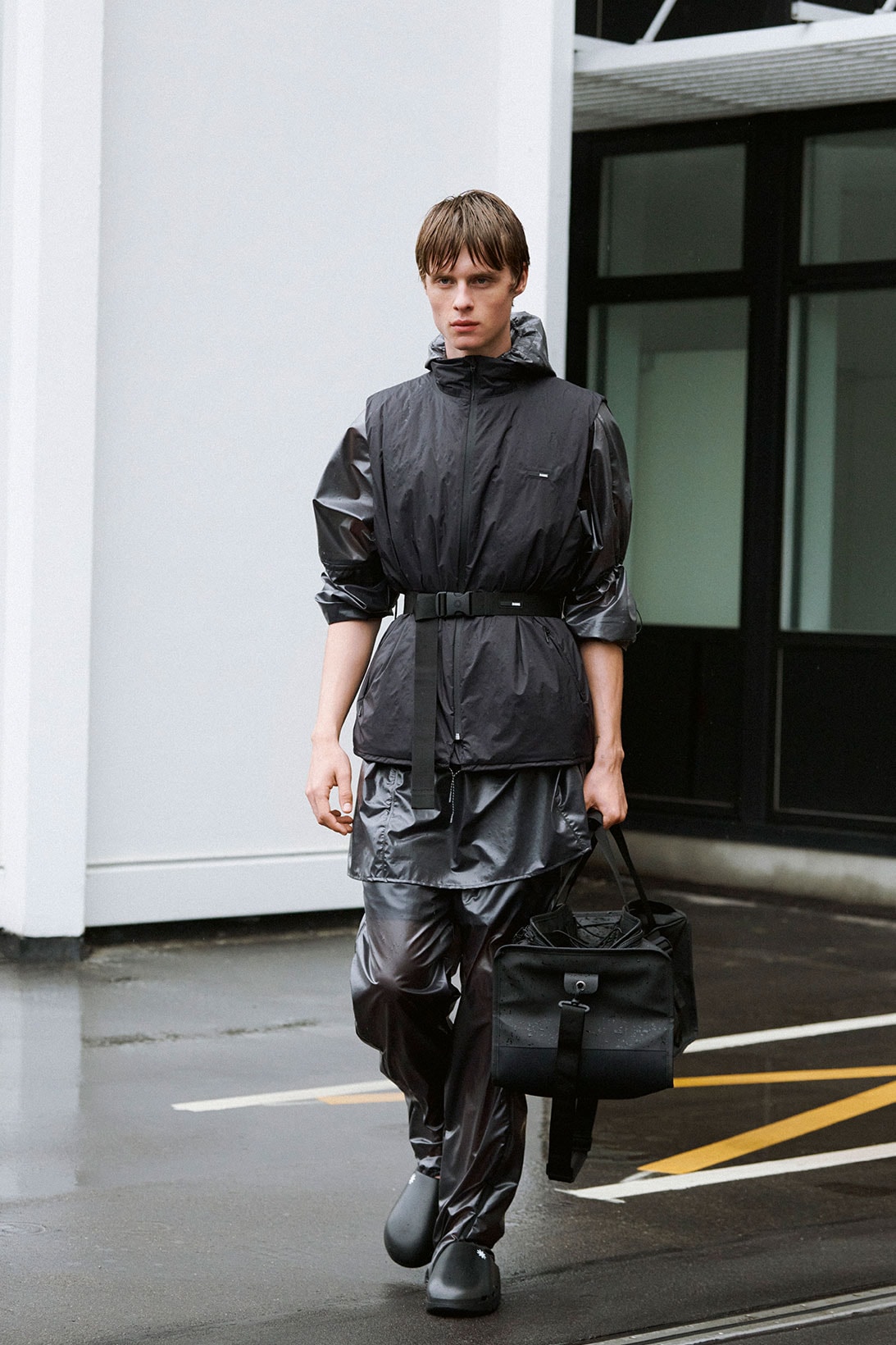 RAINS Spring Summer 2022 SS22 Collection Runway Trousers Rain Jacket