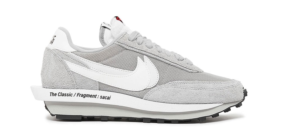 Sacai X Fragment X Nike Ldwaffle Gray Navy Hypebae Sacai X Fragment X Nike Ldwaffle Gray Navy Hypebae