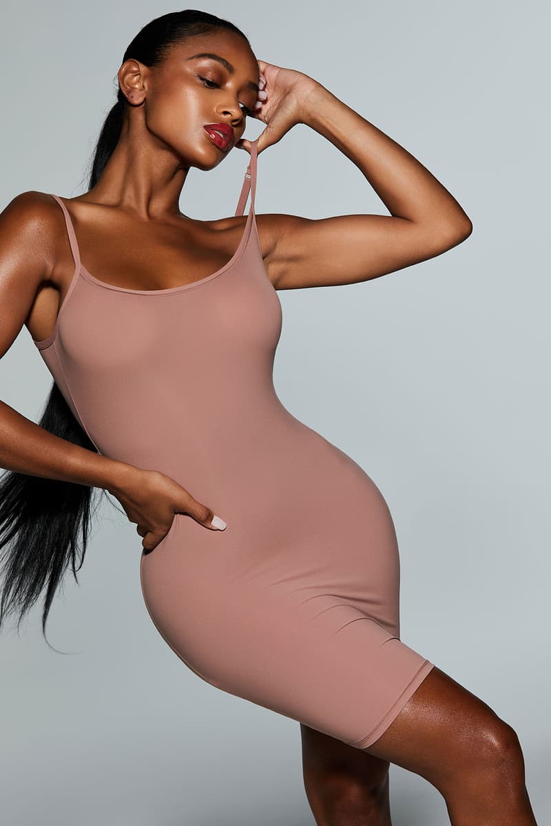 SKIMS Kim Kardashian Fits Everybody Underwear Bodysuit Shorts