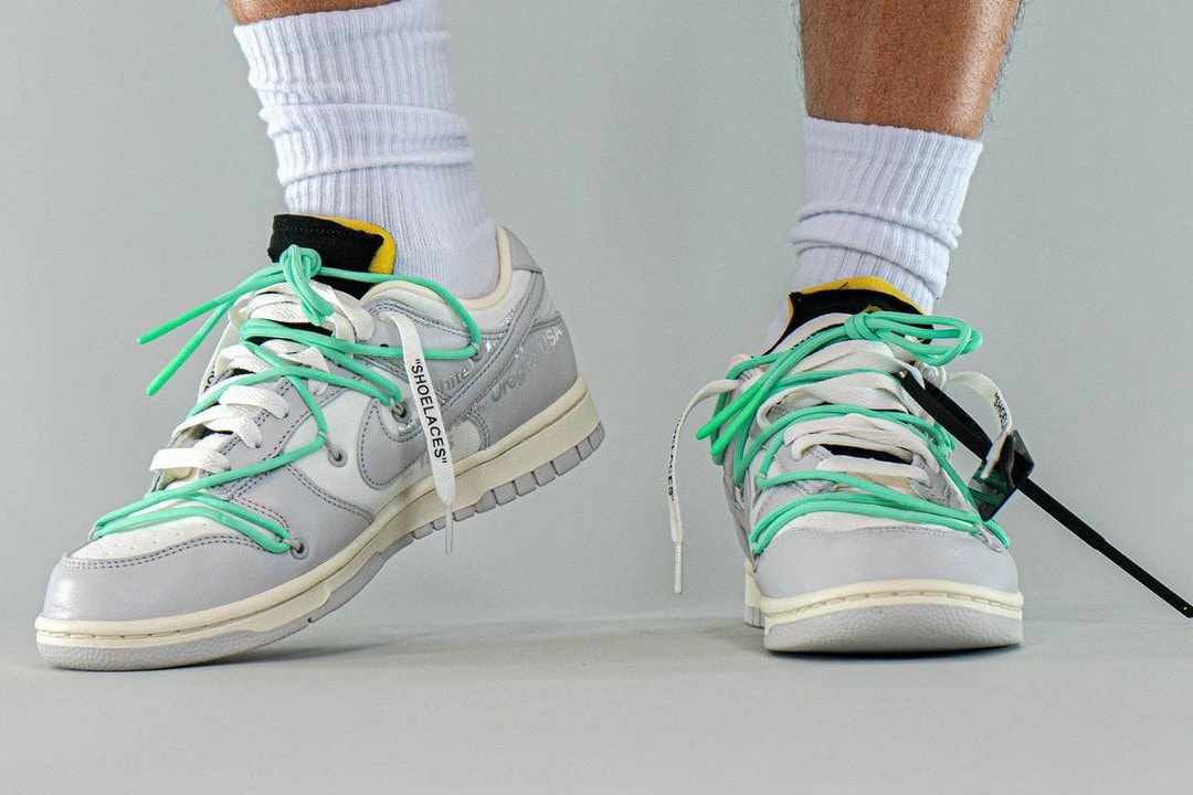 Sneaker #4 From the Off-White™ x Nike’s “The 50” on foot front view