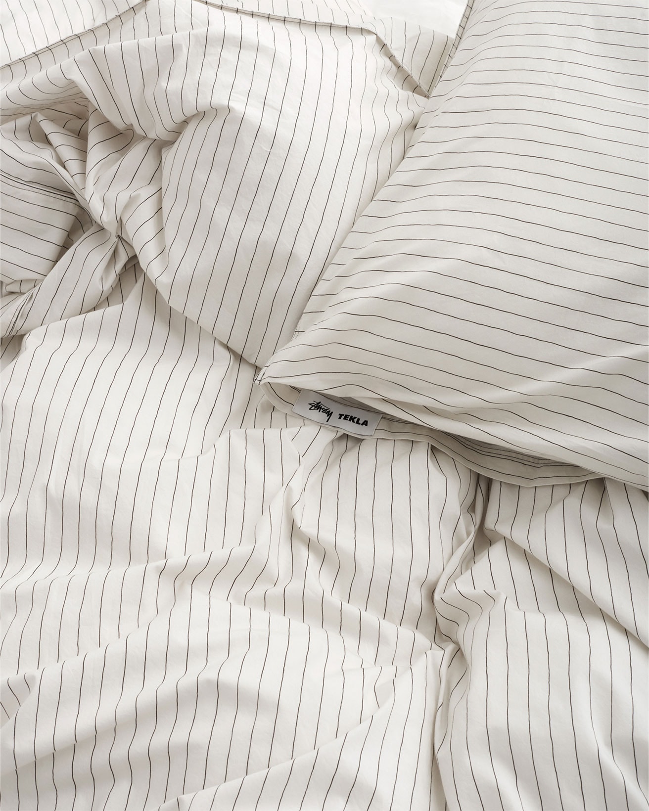 Stussy Tekla Collaboration Home Collaboration Striped Pillow Sheets