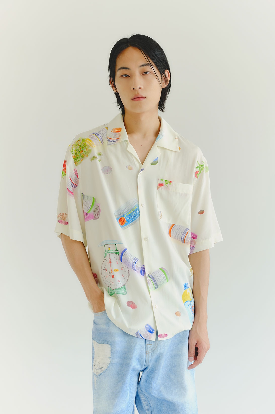 sundae school pre fall 2021 summer we drew collection shirt graphic