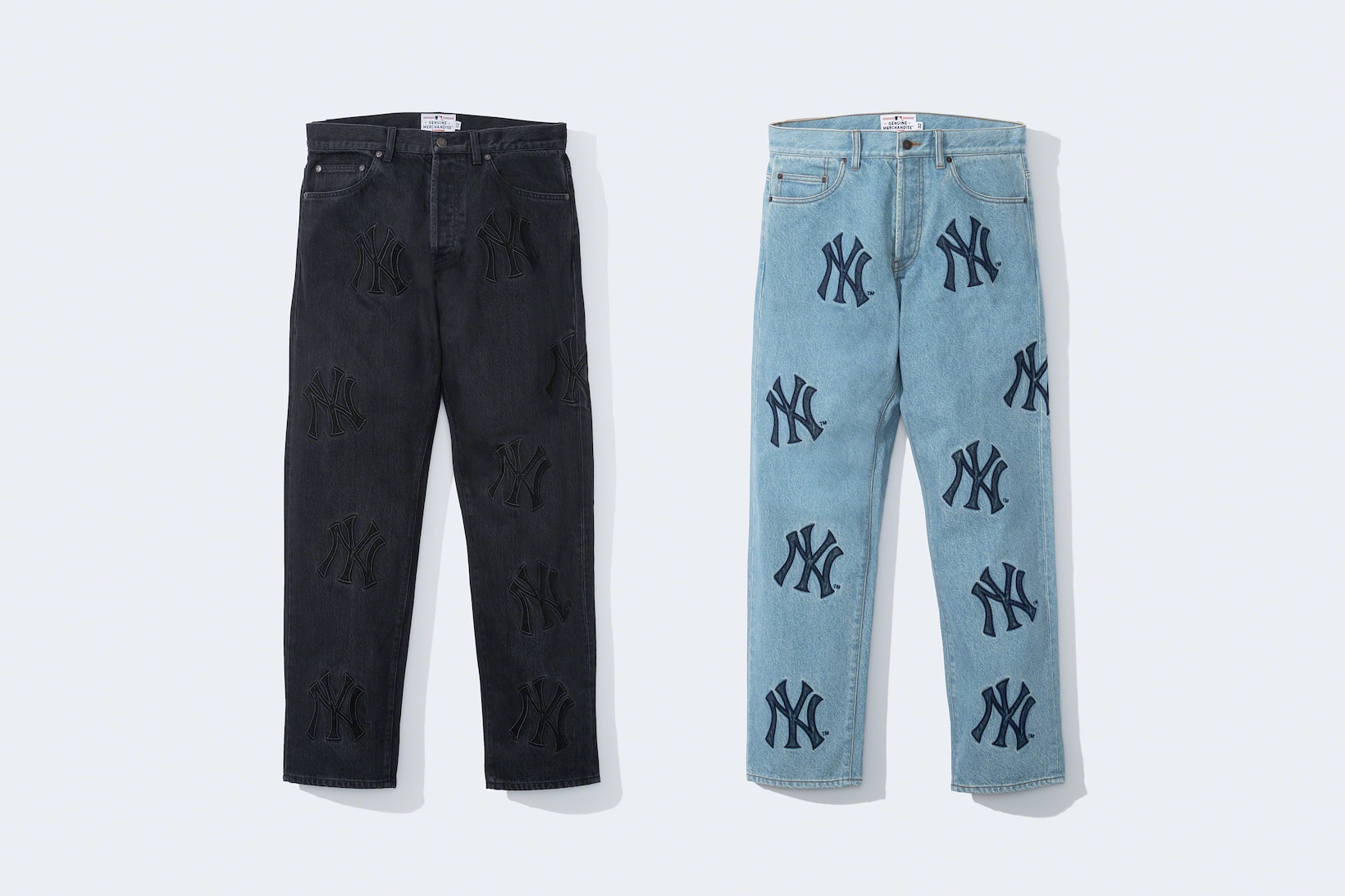 Supreme New York Yankees Fall Collection jeans