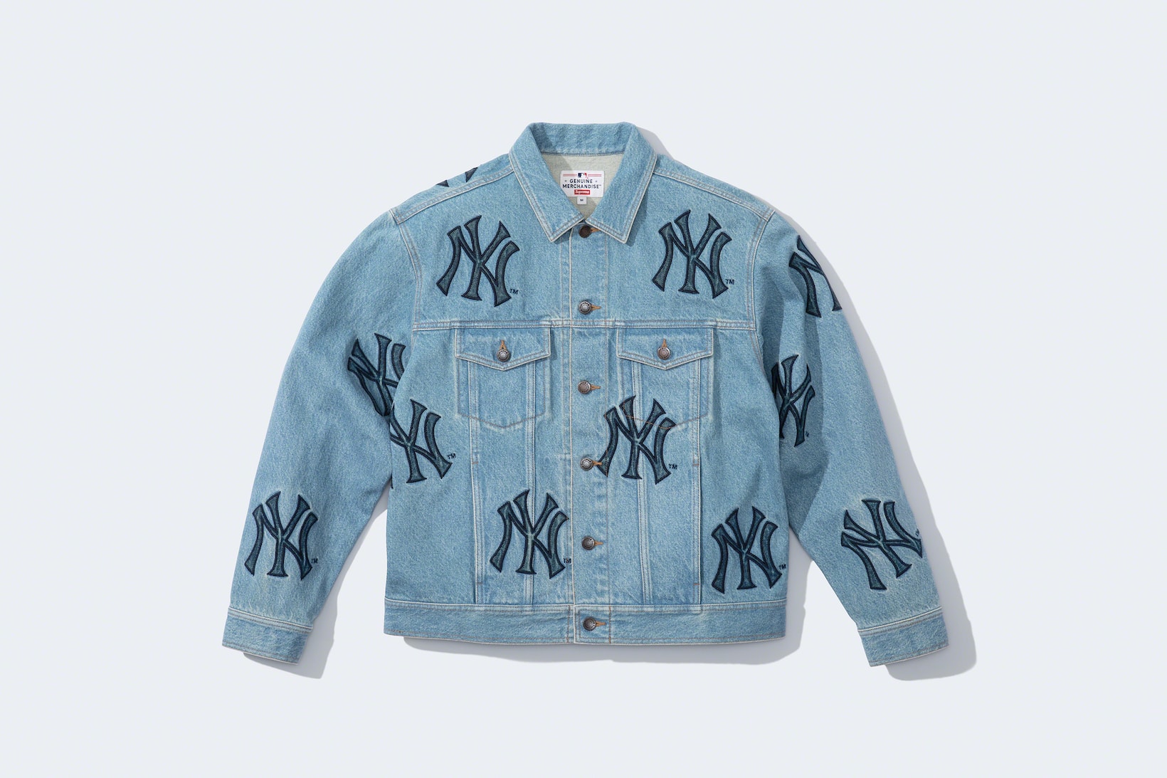 Supreme New York Yankees Fall Collection denim jacket