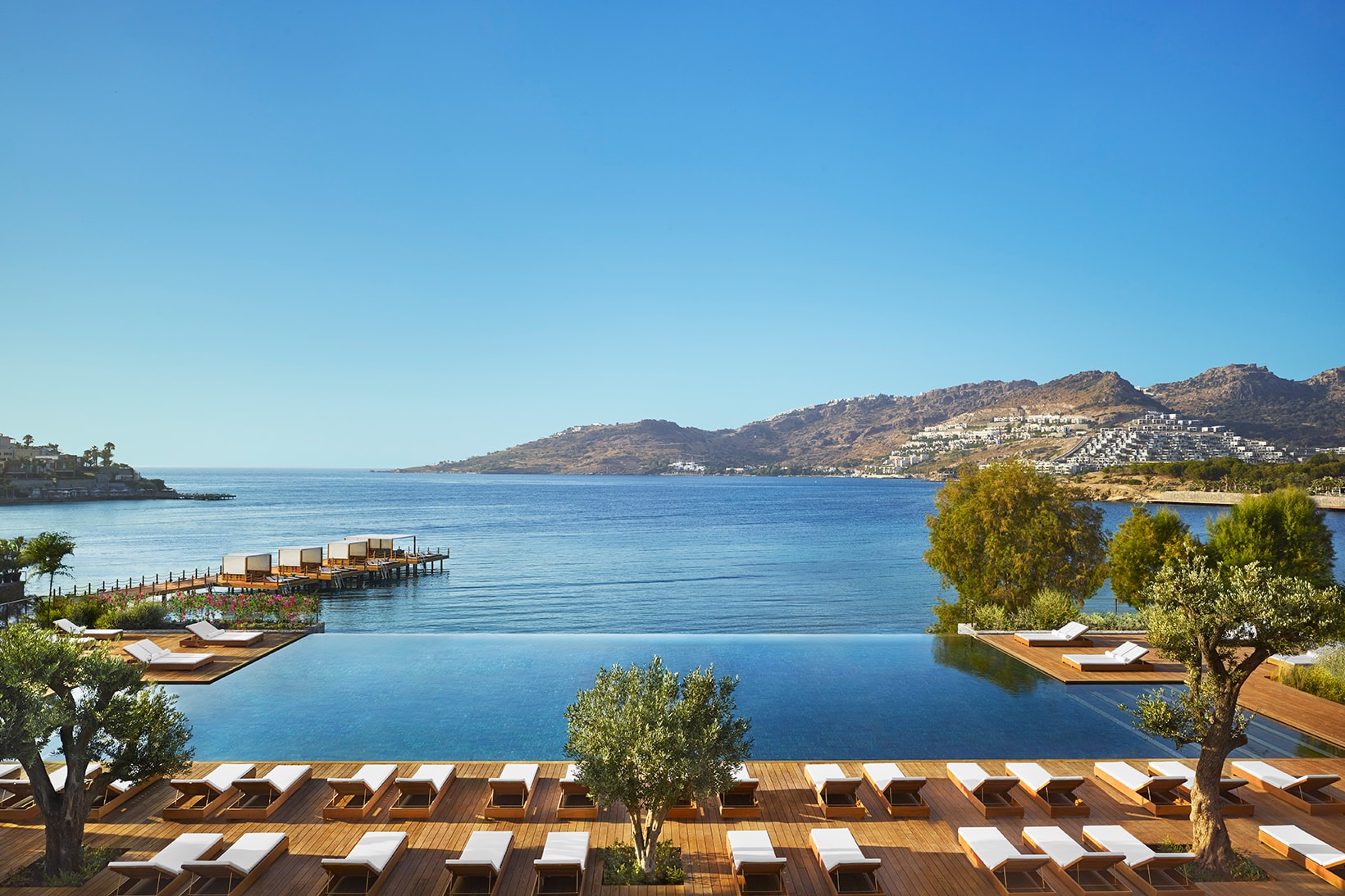The Bodrum EDITION Boutique Hotel Turkey Travel Swimming Pool Ocean 