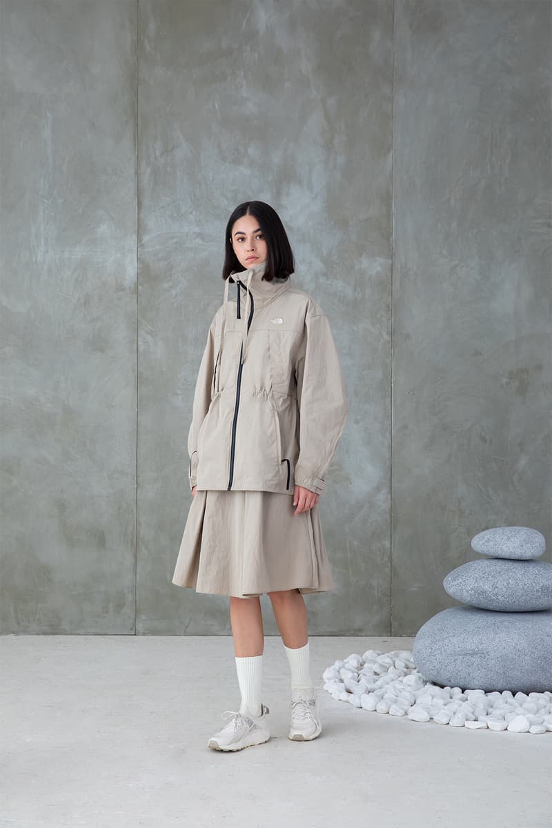 The North Face Urban Exploration Elegance Collection Fall Winter 2021 FW21 Outdoor Clothing Jacket Skirt