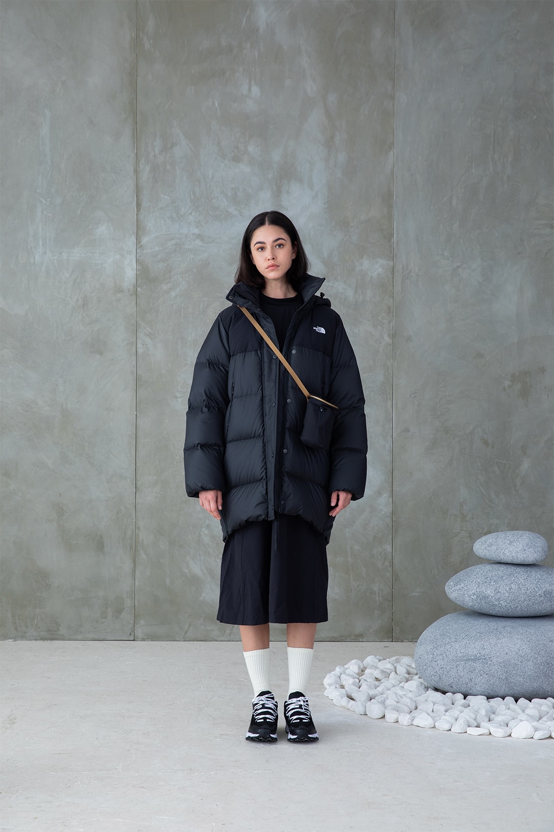 The North Face Urban Exploration Elegance Collection Fall Winter 2021 FW21 Outdoor Clothing Jacket Skirt