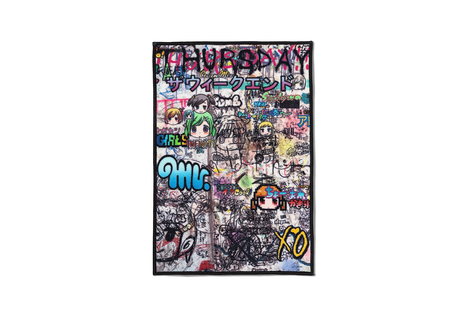 The Weeknd XO Thursday Mixtape Album Anime Merch Capsule Collection MR. Collaboration Artist rug