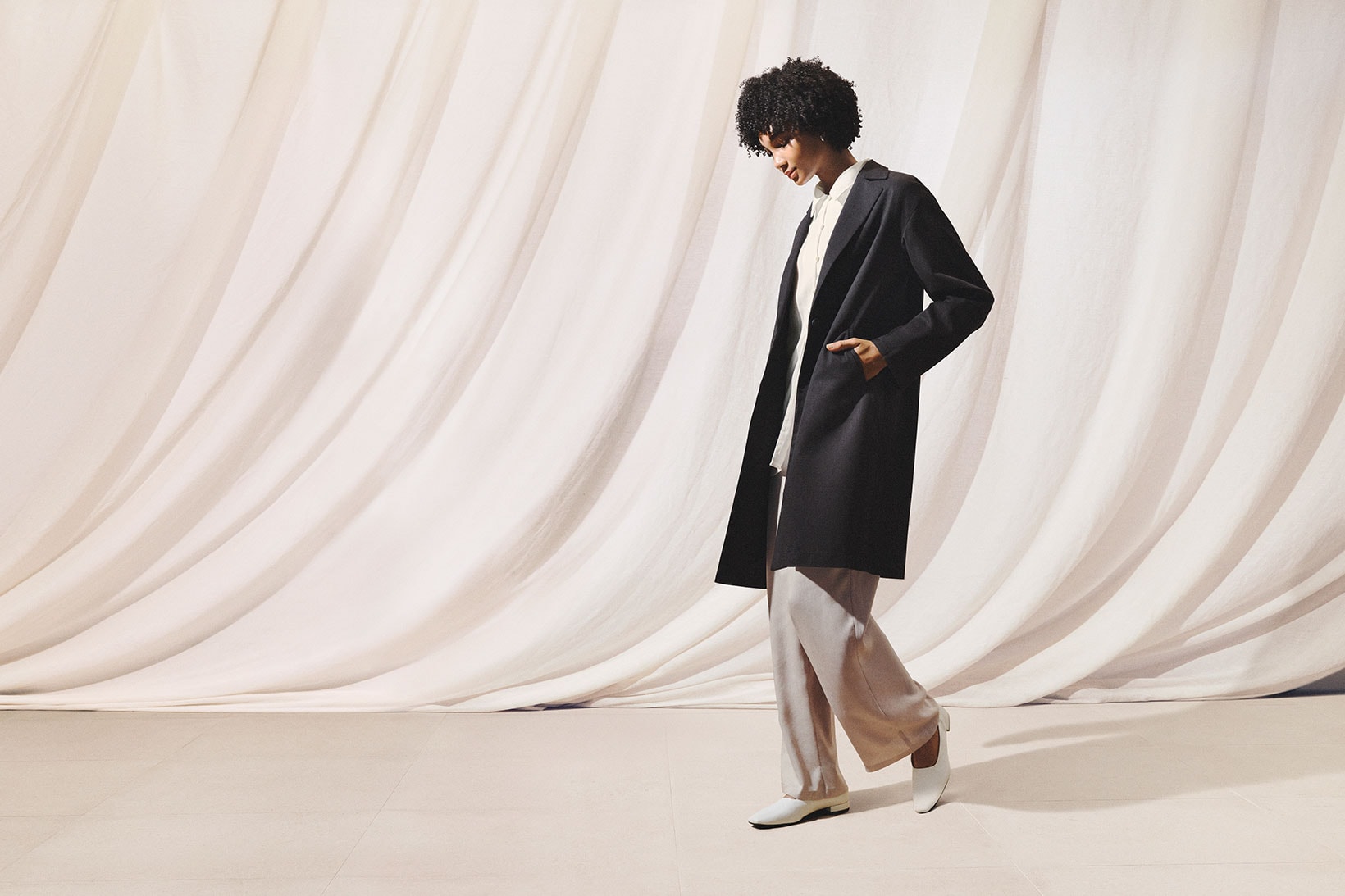 UNIQLO Hana Tajima Collaboration Jacket Coat trousers Pants