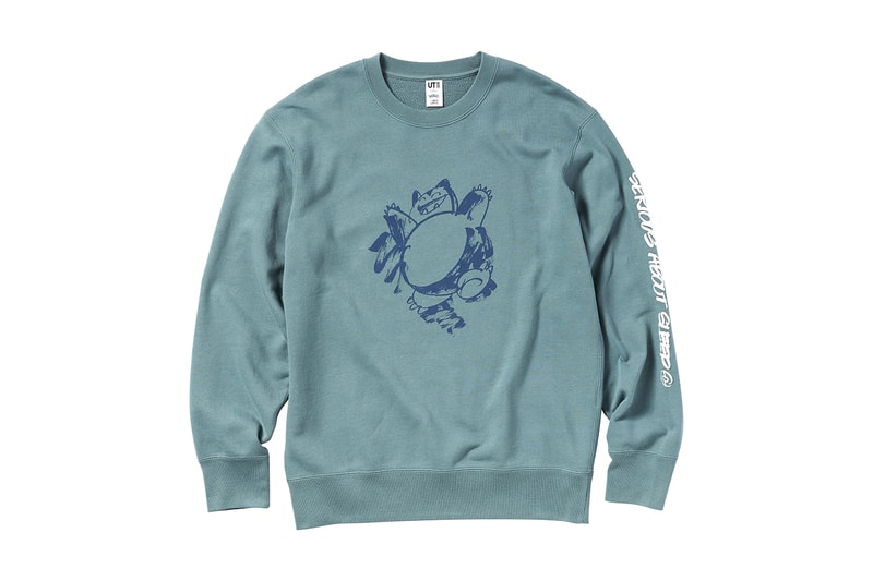 UNIQLO UT Meguru Yamaguchi James Jarvis Pokémon Tees Crewneck Sweater
