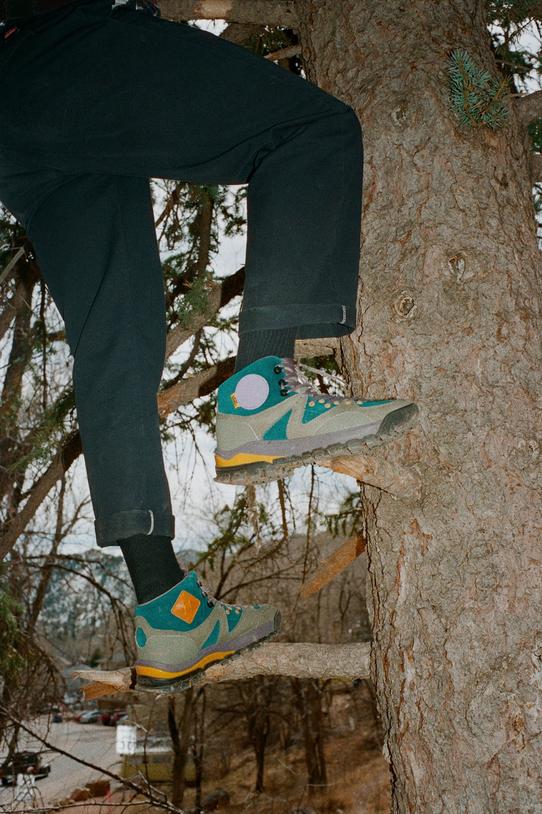 Vault by Vans AMZN TRL V3 LX Hiking Boots Shoes Taka Hayashi Tree On Foot Teal Turquoise