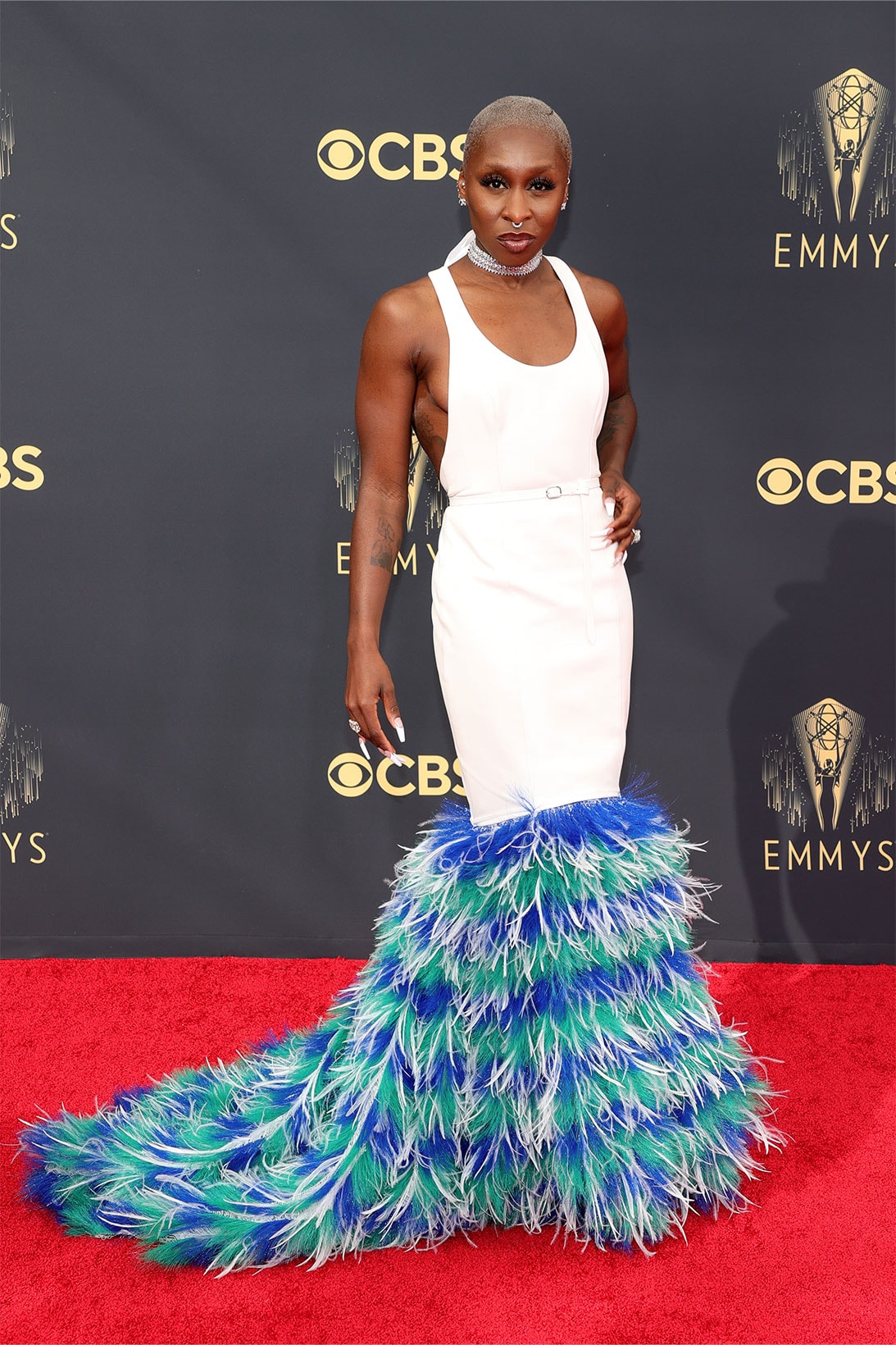 2021 Emmy Awards 73rd Best Dressed Red Carpet Celebrities Cynthia Erivo