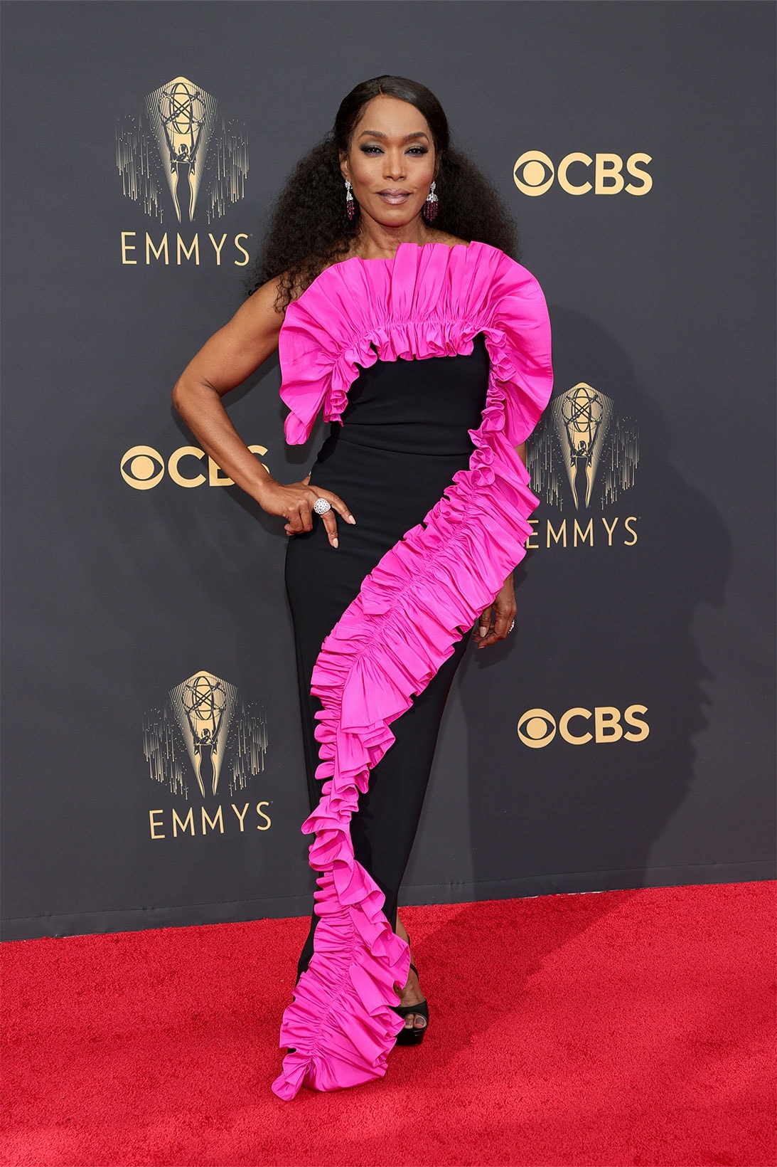 2021 Emmy Awards 73rd Best Dressed Red Carpet Celebrities Angela Bassett