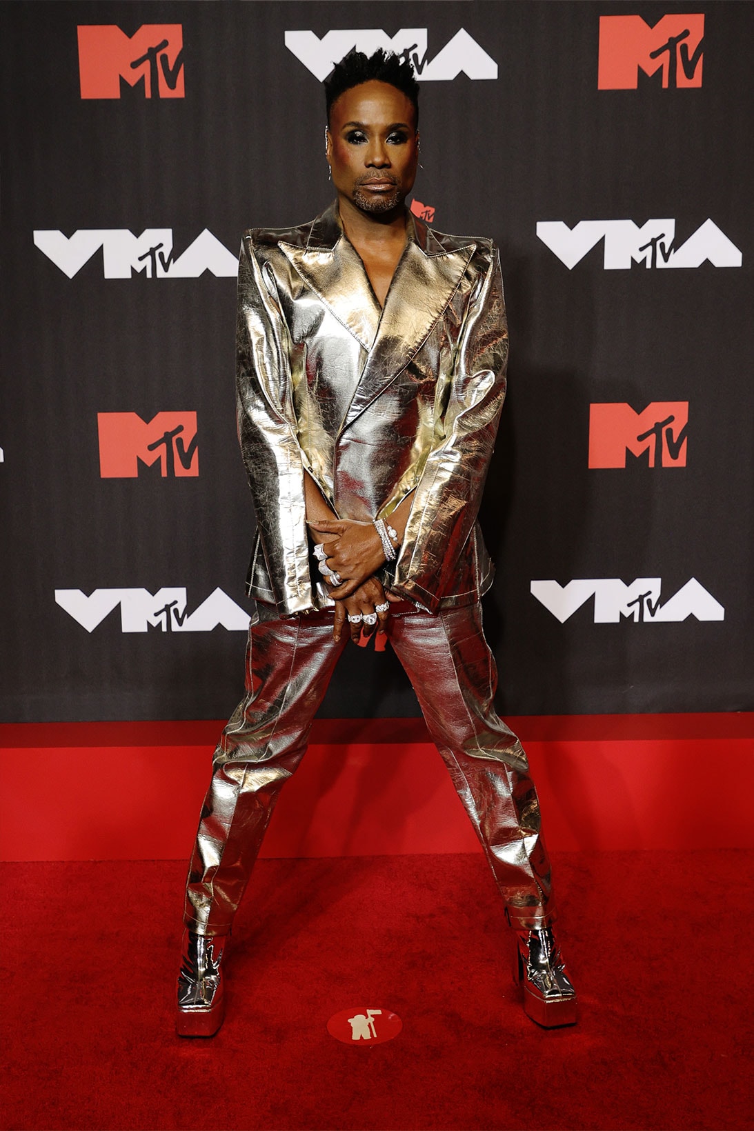 2021 MTV VMAs Red Carpet Celebrity Look Billy Porter
