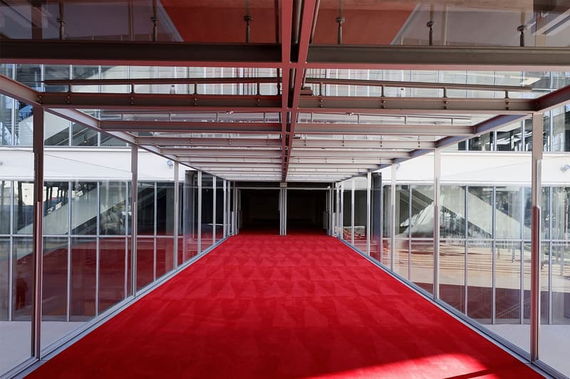 Academy Museum of Motion Pictures Building entrance red carpet