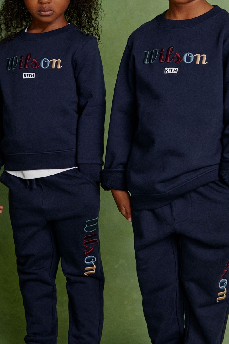 Wilson KITH Sportswear Capsule Collection Collaboration Apparel Accessories 