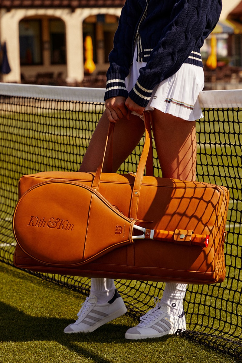 Wilson x KITH Sportswear collection Tennis bag